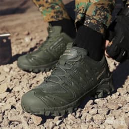 Men Tactical Boot Anti-Slip Work Safety Shoes Waterproof Special Force Army Boots Male Hiking Boot Outdoor Travel Shoe Anti-slip