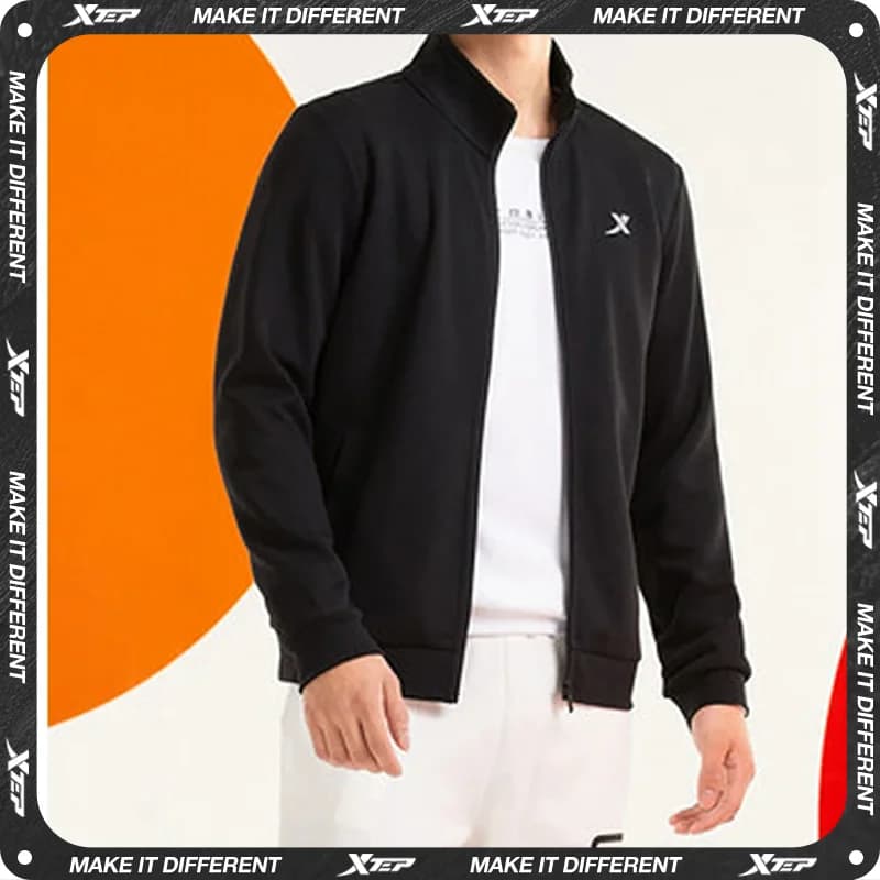 Xtep Men's Fashion Sports Sweater Loose Fashion Pullover Casual Casual Sports Shirt Comfortable 880329060047