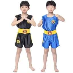 Sanda Clothing Fighting Shorts Sanda Clothing Muay Thai Male and Female Children's Martial Arts Performance Training Clothing