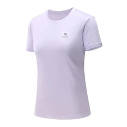GOLDEN CAMEL Women's T-shirts Moisture-absorbing Quick-dry Cotton t-shirt Short-sleeved Shirts Round Neck Sports Top Breathable