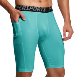 Men Running Short Quick Dry Leggings Mens Compression Tights Gym Fitness Sport Shorts Male Trunks
