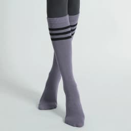 Autumn Winter Women Yoga Socks Striped Cotton Fitness Breathable Pilates Socks Middle Tube Non-Slip Gym Dance Ballet Grip Socks