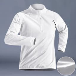 Quick Drying Fitness T-Shirt Casual Jacket Men Outdoor Running Sport Tracksuit Waterproof Windproof Windbreaker Workout Clothing