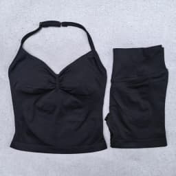 2 Pieces Yoga Set Women Backless Halter Tops High Waist Seamless Shorts Gym Suit Fitness Clothes Sportswear Workout Sets