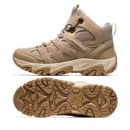 GOLDEN CAMEL Outdoor Hiking Boots Men Women's Winter Shoes Waterproof Non-slip Shock-absorbing High-top Hiking Shoes for Men