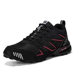 2025 New Men Hiking Shoes Outdoor Waterproof Sports Shoes Comfortable Leather Hiking Training Boots Large Size Tactical Shoe Men