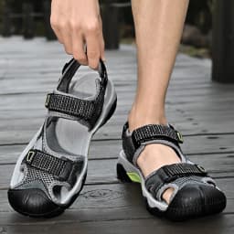2025 Men's Women's Shoes Summer Outdoor Student Sandals Anti Slip Soft Bottom River Tracing Sports Flat Bottom Beach Shoes