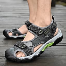 2025 Men's Women's Shoes Summer Outdoor Student Sandals Anti Slip Soft Bottom River Tracing Sports Flat Bottom Beach Shoes