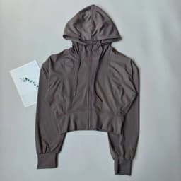 Women's Hooded Running Jacket Cycling Coat Yoga Jogging Shirt Tights Outdoor Sports Gym Clothing Running Wear Sportswear