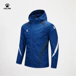 KELME sports windbreaker men's waterproof hooded woven jacket outdoor running windproof waterproof jacket