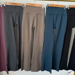 High Waisted Compression Without Awkward Lines Micro Flared Yoga Outdoor Wear Seamless Elastic Fitness Pants Lifting Leggings