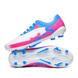 Upgraded Wear Resistant AG FG Football Shoes Skin-friendly PU Fabric Hard TPU Stud Stable Support Outdoor Natural Grass Sports