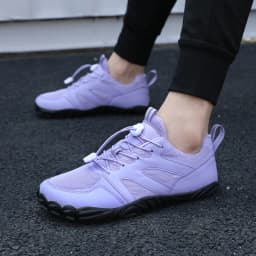 Men's Minimalist Trail Running Barefoot Shoes Wide Toe Box Zero Drop Aqua Sock Shoes for Kayaking Boating Hiking Surfing Walking