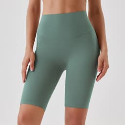 2024 High-Waisted Buttock Lifting Yoga Shorts Summer Seamless Yoga Legging Shorts Outer Wear Tight Cycling Athletic Gym Shorts