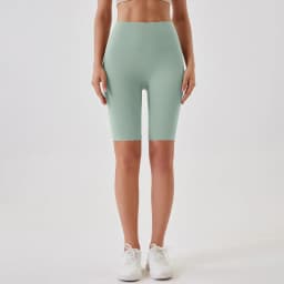 2024 High-Waisted Buttock Lifting Yoga Shorts Summer Seamless Yoga Legging Shorts Outer Wear Tight Cycling Athletic Gym Shorts