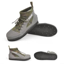 2025 YONSUB Mid Cut Fisher Boots with Sole Nail Keep Warm Water Shoes Anti Slip Professional Sea Fishing Shoes Size 36-46