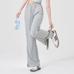 VITALINOVO UPF 50+ Wide Leg Travel Hiking Pants for Women Lightweight Quick-Dry Business Casual Pants for Work Lounge Beach Pant
