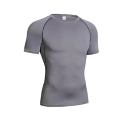 Men's Compression Long Sleeve Shirt Black Fitness T-shirt Male Running Quick Drying Gym Top Sun Protection Sports Base Layer