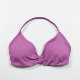 No Logo V-Neck Women's Low Support Ruched Halter Sports Bra Sexy Open Back Gym Crop Top Padded Seamless Workout Yoga Tank Tops