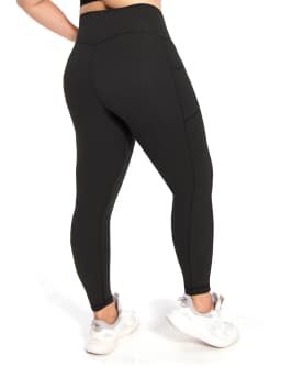 Nepoagym Tummy Control Yoga Leggings Pockets,No Front Seam Sports leggings,Hidden Scrunch,High Waisted 25 Inch 7/8 Plus Size