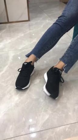 Women Casual Shoes Fashion Breathable Walking Mesh FlatShoesSneakers White Female Footwear