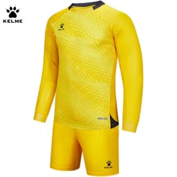 Kelme Goalkeeper Goalkeeper Goalkeeper Clothing Set Football Equipment Long Sleeve Football Clothing Adult Running Clothing