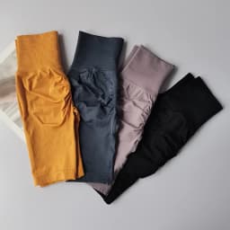 Summer High-Waist Yoga Shorts for Women Fitness Workout Shorts Booty-Lifting Sport Gym Soft Breathable Running Cycling Shorts