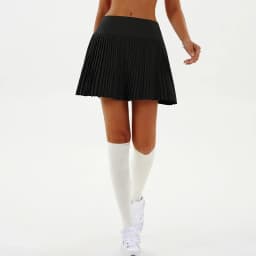 Sexy Fitness Yoga Shorts Dancing High Waist Women Tennis Pleated Skirt with Inner Lining High Waist Double Layer Design Sport