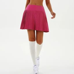 Sexy Fitness Yoga Shorts Dancing High Waist Women Tennis Pleated Skirt with Inner Lining High Waist Double Layer Design Sport