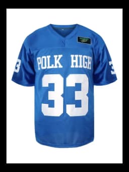 Al Bundy #33 Polk High Movie Football Jersey Stitched Blue S-3XL High Quality