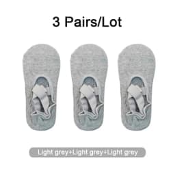 3 Pairs Yoga Socks for Women Silicone Non Slip Ballet Pilates Socks Cotton Ladies Backless Breathable Bandage Dance Sports Socks
