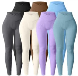 Fashion Hot Selling V Waist Fitness Pants Buttock Lifting Women Workout Leggings