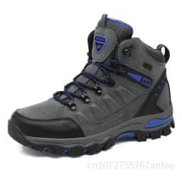 Couples Outdoor Hiking Shoes Comfortable Wear-Resistant Camping Climbing Mountain Shoes Breathable Sports Shoes Camping Boots