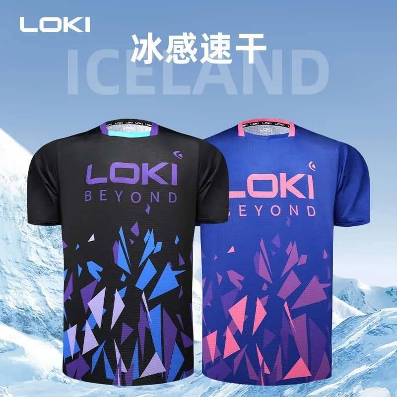 LOKI Table Tennis Jerseys Training T-Shorts New Style Absorb Sweat Comfort Top Quality Ping Pong Shirt Cloth Sport