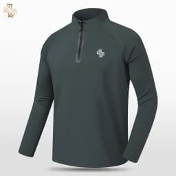 SBWL High Quality Mens Outdoor Hiking Golf Running Breathable Polo Shirt Office Casual Polo Long-Sleeved Sports Base Shirt Tops