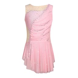 Rhythmic Gymnastics Leotatd Childs Spaghetti Straps Ruched Figure Skating Jumpsuits Kids Girls Sleeveless Ballet Dance Costume