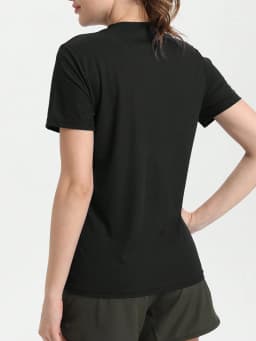 Women's Solid Color Ultralight Quick Dry Sport T-Shirt,Breathable Lightweight ,Running Gym Compression Shirt