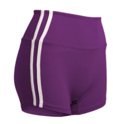 Contrast Striped Side Cycling Shorts Active Wear Women Skinny Biker Shorts 2025 Summer Fitness Casual Black Shorts