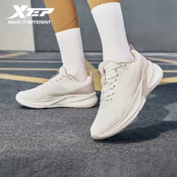 Xtep Women's Running Shoes 2025 Winter Comfortable Wear-Resistant Breathable Shock Absorption Stability Sneakers 875418110016