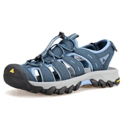 HUMTTO Summer Beach Sandals Men Outdoor Water Sneakers Leather Hiking Camping Climbing Aqua Shoes Breathable Sandals for Mens