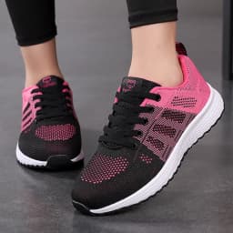New Sneakers Women Casual Shoes Fashion Breathable Walking Mesh Flat Shoes Women 2026 Tenis Feminino White Ladies sports Shoes
