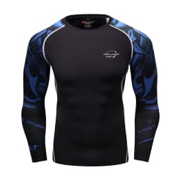Long Sleeve Men Boxing MMA Rashguard T-shirts Sportswear MMA Compression Sport Tops Kickboxing Jerseys Fitness Bjj Gi Clothing