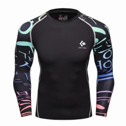 Long Sleeve Men Boxing MMA Rashguard T-shirts Sportswear MMA Compression Sport Tops Kickboxing Jerseys Fitness Bjj Gi Clothing