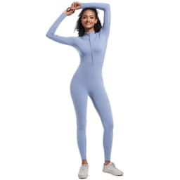 Women's Jumpsuit Women's Sports Shapewear Seamless Slim Fit Long Sleeve Sports Bodysuit Fitness Sports Bodysuit Yoga Suit