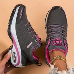 2025 Summer Women Casual Platform Shoes Outdoor Thick Sole Walking Shoes Women Casual Sports Shoes Anti Slip Camping Shoes