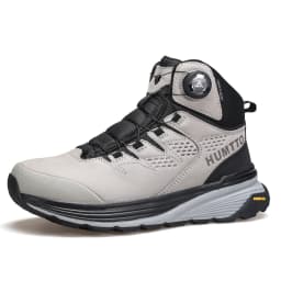 HUMTTO Leather Hiking Shoes 2024 Winter Camping Men's Sports Shoes Breathable Trekking Boots Man Outdoor Safety Sneakers for Men