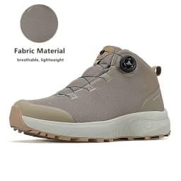 HUMTTO Leather Hiking Shoes 2024 Winter Camping Men's Sports Shoes Breathable Trekking Boots Man Outdoor Safety Sneakers for Men