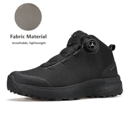 HUMTTO Leather Hiking Shoes 2024 Winter Camping Men's Sports Shoes Breathable Trekking Boots Man Outdoor Safety Sneakers for Men