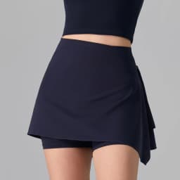 Women's 2-in-1 Anti-Sheer Sports Skort – Running Workout Tennis Badminton Pilates Yoga Shorts Skirt for Spring Summer Activewear