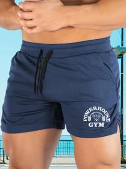 New Men's quick drying breathable printed sports shorts, fitness running shorts, outdoor training shorts, fitness shorts